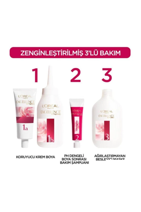 L'OREAL PARİS Excellence Saç Boyası 7.31 Bal Köpüğü