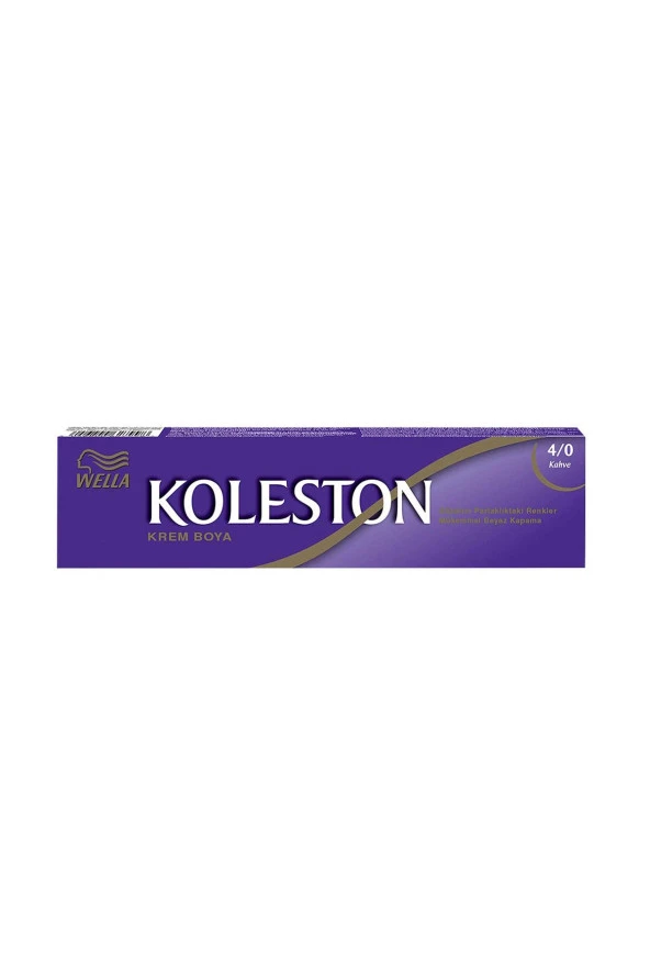 WELLA Koleston Single Tüp Boya 4/0 Kahve ürün görseli