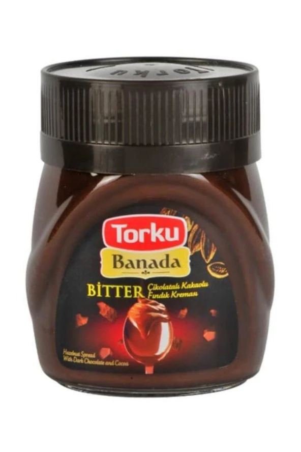 TORKU Banada Bitter Fındık Kreması 370 Gr