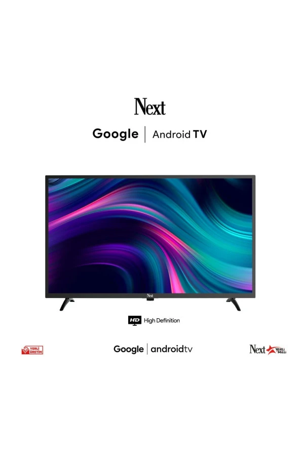 YE-32020GG4 32" 81 Ekran Uydu Alıcılı HD Ready Google Android Smart LED TV - Resim 2