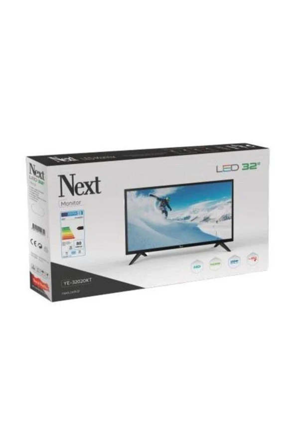 YE-32020 32" 81 Ekran Uydu Alıcılı HD Ready LED TV - 2
