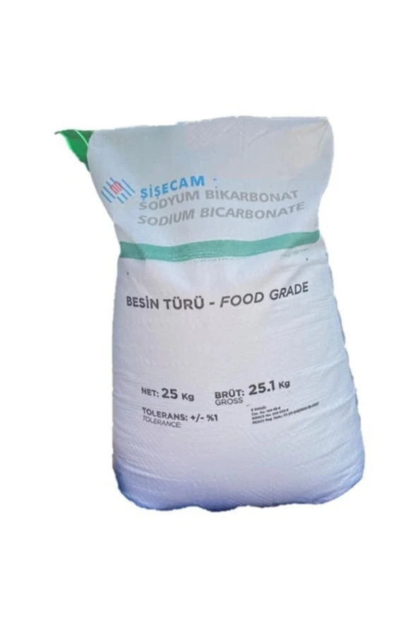 Saf Karbonat Içilebilir Sodyum Bikarbonat 25 Kg / Ingiliz Karbonatı