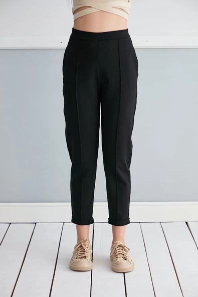 Thin Shop DUBLE PAÇA DİKİŞLİ PAMUK EŞOFMAN ALTI - 2