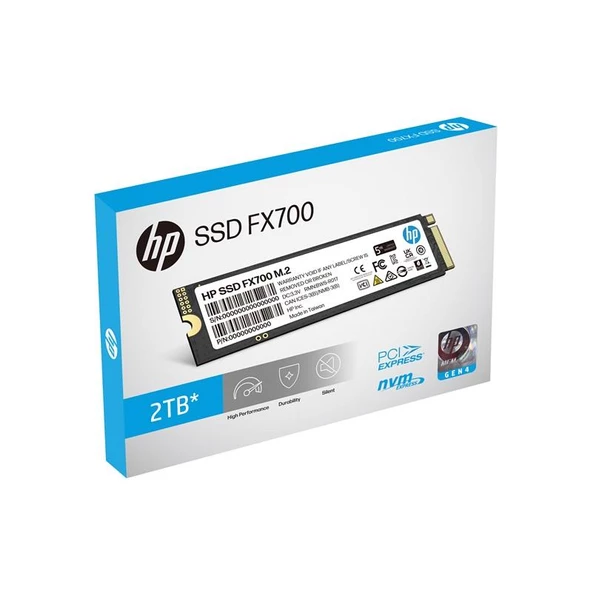 Hp FX700 8U2N5AA 2TB 7200MB/s - 6200MB/s PCI-e NVMe M.2 2280 SSD - 3