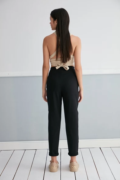 Thin Shop DUBLE PAÇA DİKİŞLİ PAMUK EŞOFMAN ALTI - 8