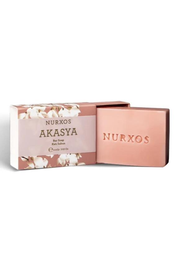 Nurxos 9607 Akasya 100 gr Katı Sabun 8681124696076