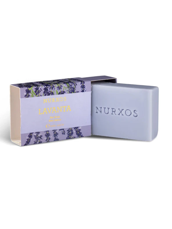 Nurxos 9612 Lavanta 100 Gr Katı Sabun 8681124696120 - Resim 3
