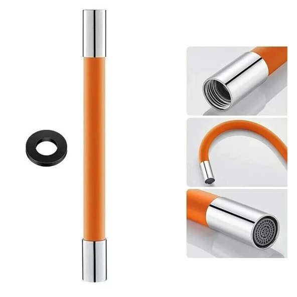 Sunup Esnek Bükülebilir Musluk Batarya Borusu Esnek Musluk Başlığı 20 Cm - 2