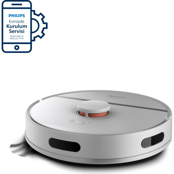 Philips HomeRun 3000 Serisi Aqua XU3000/02 Beyaz Akıllı Robot Süpürge - 10