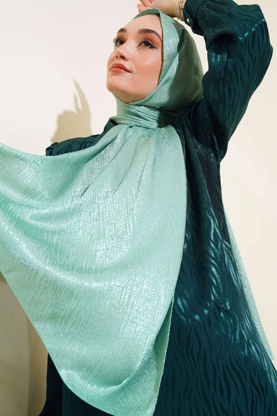 Desenli Jakar Melisa Şal Benetton - 103 ürün görseli 1