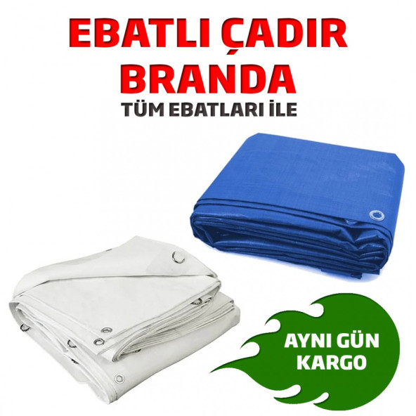 NakPilsa / Ekonet 100 Gr/m2 Ebatlı Branda 2x3