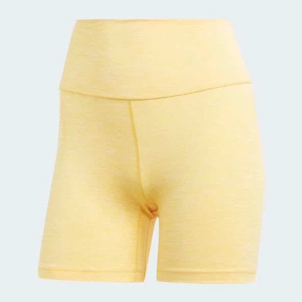 Adidas IT9122 All Me 5inch Sarı Kadın Spor Kısa Tayt - 4