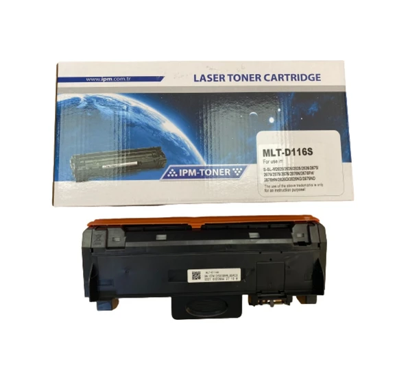 Samsung Mlt-D116S Uyumlu Toner Sl-M2675 Sl-M2675F 1200 Sayfa