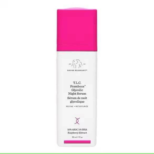 Drunk Elephant T.L.C. Framboos Glycolic Night Serum 30 ml