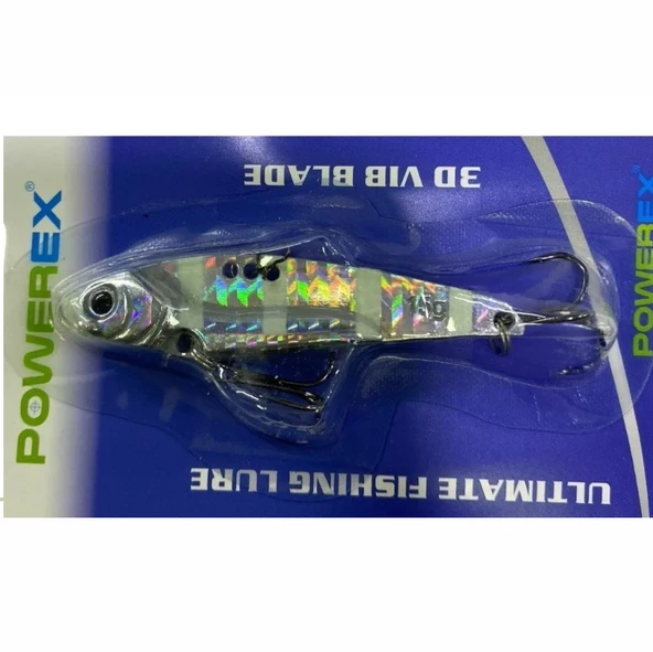 Powerex Ufl Minnow 3D Vib Blade 6.5cm 13gr Vibrasyon Lrf Jig Yem - 3