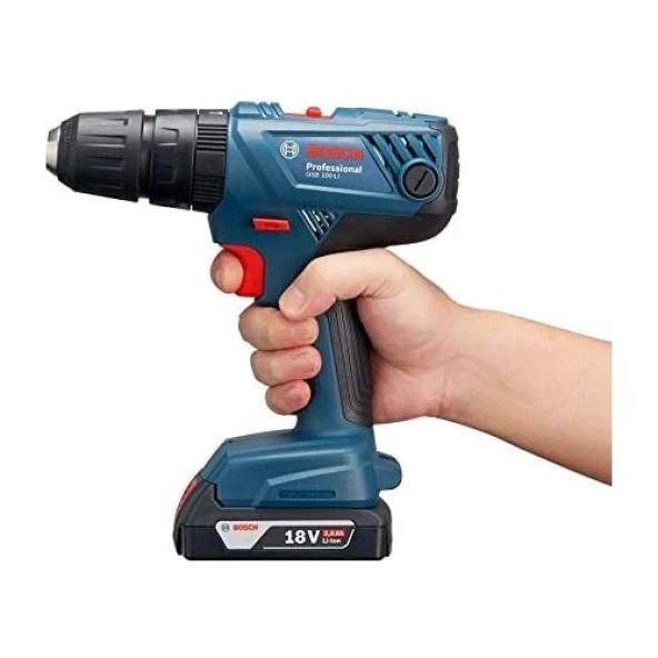 Bosch Professional GSB 180-LI 18 Volt 2.0 Ah Çift Akülü Darbeli Delme/Vidalama - 4
