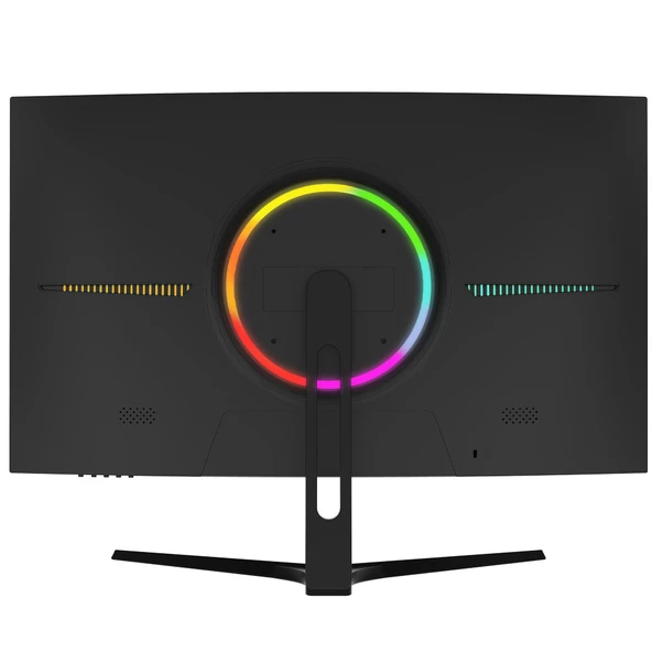 GamePower 27″ Vivid V80 VA Panel Curved RGB 300Hz 0.5ms 2x2W Speaker Gaming Monitör (Sıfır Ölü Piksel Garantili) - 4