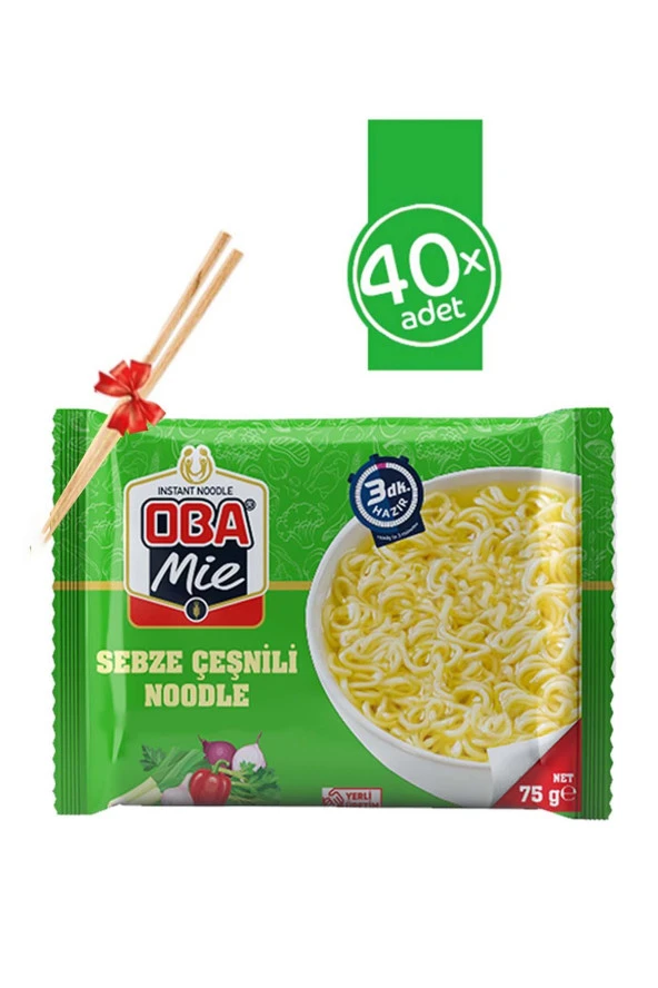 OBA mie Sebzeli Noodle 40'lı - 2