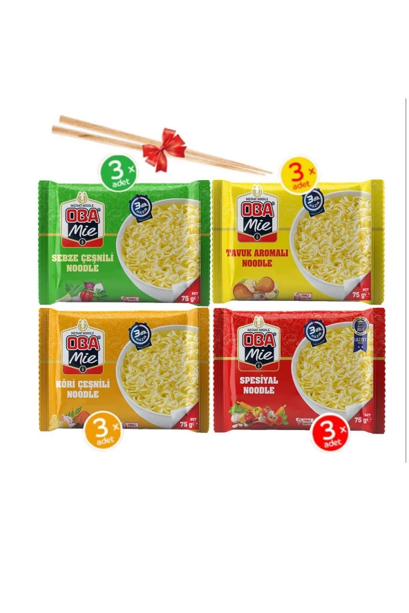 Karma Çeşnili Hazır Noodle 12'lı - 2