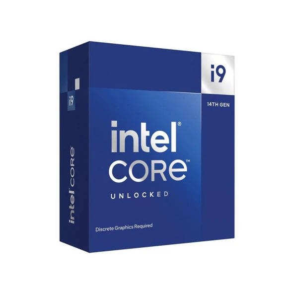 Intel Core İ9-14900Kf Bx8071514900kf (3.2Ghz - 6.0Ghz) 36Mb Lga1700p 125W Kutulu İşlemci