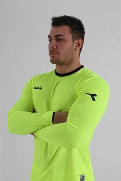 Diadora Elite - Neon Sarı Kaleci Forma + Şort Takımı - 1160001ELITE - 2