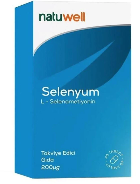 Natuwell Selenyum 200 mg 45 Tablet