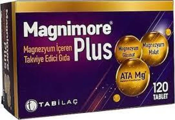 Magnimore Plus 120 Tablet ürün görseli