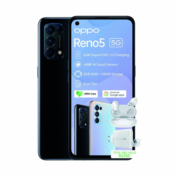 OPPO RENO 5 128 GB SİYAH (OUTLET)