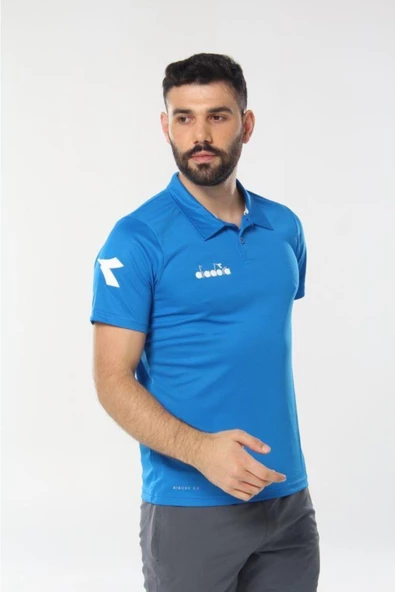 Diadora Nacce Mavi Polo Yakalı T-Shirt  -  1TSR06-Mavi - 2