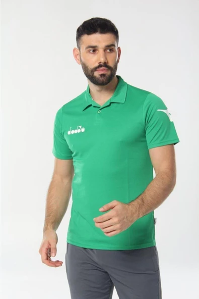 Diadora Nacce Açık Yeşil Polo Yakalı T-Shirt - 1TSR06-AçıkYeşil