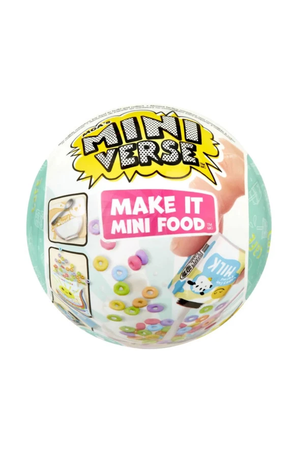 Miniverse Food Series Cafe Sürpriz Paket 587200 - 2