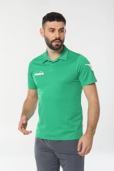 Diadora Nacce Açık Yeşil Polo Yakalı T-Shirt - 1TSR06-AçıkYeşil - 2