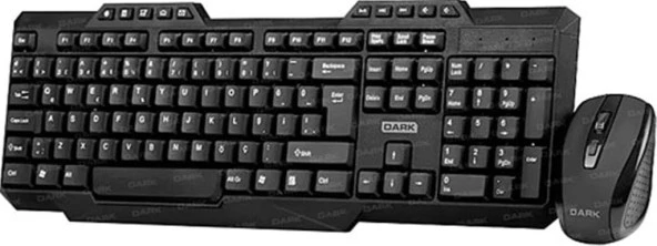 Dark DK-AC-KMW1000 Kablosuz Klavye Mouse Seti ürün görseli