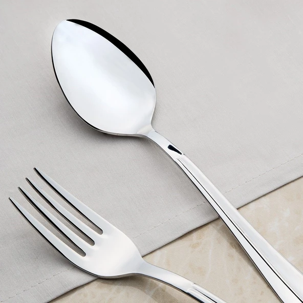 Nehir Saray 12 Adet Sade Çay Kaşık (8697076250075) - 3