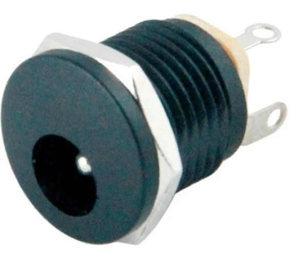 DC JAK 2.5MM SOMUNLU Ø12MM (IC-258)