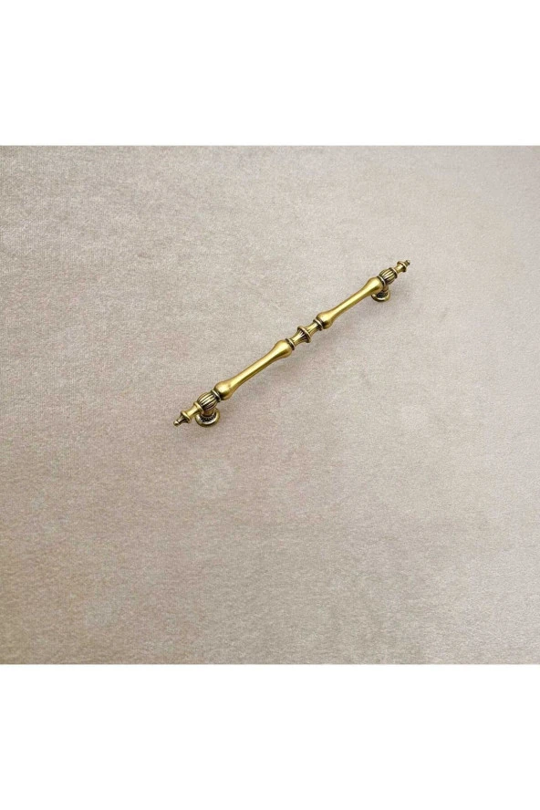 Vintage Antik Sarı Mobilya Dolap Tv Ünitesi Vestiyer Mutfak Dolap Çekmece Kulp 9,6 Mm 3 Adet - Resim 4