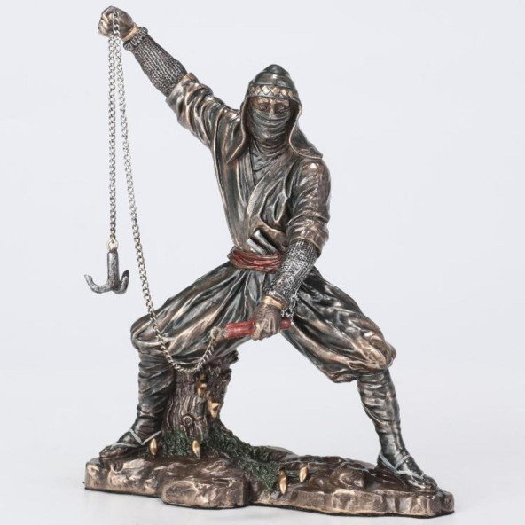 VERONESE BİBLOLAR-Wise Uzakdoğu Figür-WISE NINJA-13x7x16 CM-JWU78197A4 ürün görseli