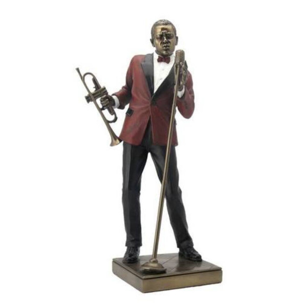 VERONESE BİBLOLAR-Wise Cazcılar-WISE TRAMPET CALAN ERKEK ŞARKICI-14x13x29,5 CM-JWU76546A5 ürün görseli