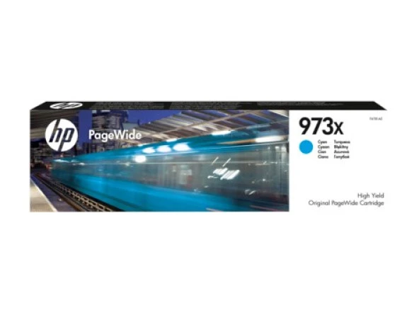 HP F6T81A 973X Yüksek Kapasiteli Camgöbegi Orijinal PageWide Kartusu 7000 Sayfa