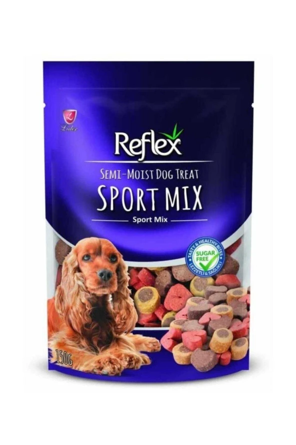 Reflex Plus Yarı Yumuşak Ödül Maması Sport Mix 150 gr