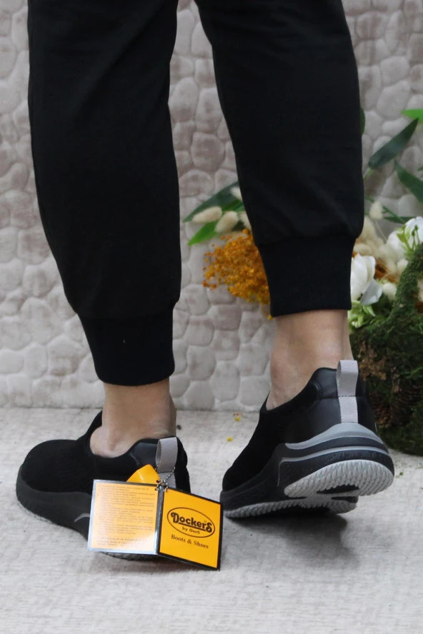Dockers By Gerli 236501 Siyah Orijinal Ürün Rahat Hafif Esnek Erkek Ayakkabı - 4