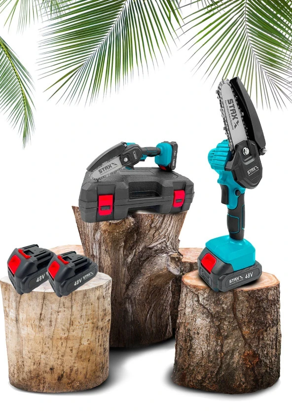 Staxx Power 21V 3AH 12 Cm Pala Dal Budama Bıçkı Makinası - 2