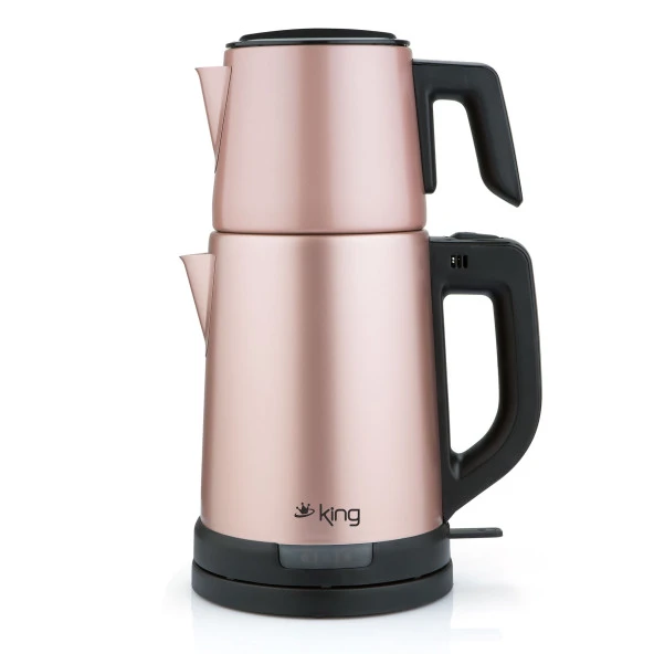 KİNG TEA PRO KCM331 INOX ÇAY MAKİNESİ ROSE