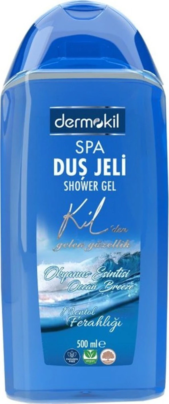 Dermokil Vegan Okyanus Esintisi Duş Jeli 500 ml
