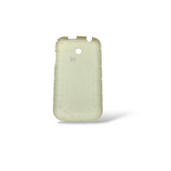 Samsung S3350 Arka Kapak S3350 Chat uyumlu Beyaz Renk Arka Kapak - 2