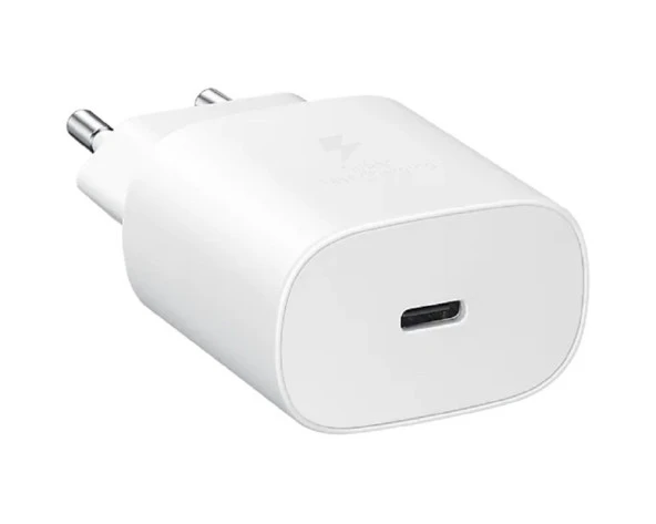 Samsung Galaxy Z Flip 5 Type-C Fast Şarj Adaptörü 25W Beyaz (Samsung Türkiye Garantili)