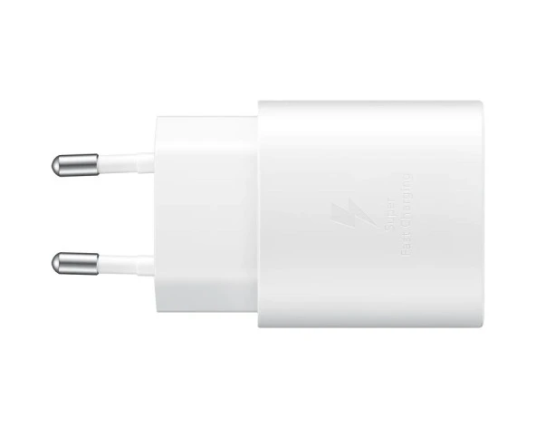 Samsung Galaxy Z Flip 5 Type-C Fast Şarj Adaptörü 25W Beyaz (Samsung Türkiye Garantili) - 2