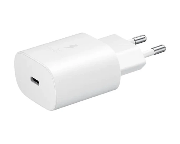 Samsung Galaxy Z Flip 5 Type-C Fast Şarj Adaptörü 25W Beyaz (Samsung Türkiye Garantili) - 3