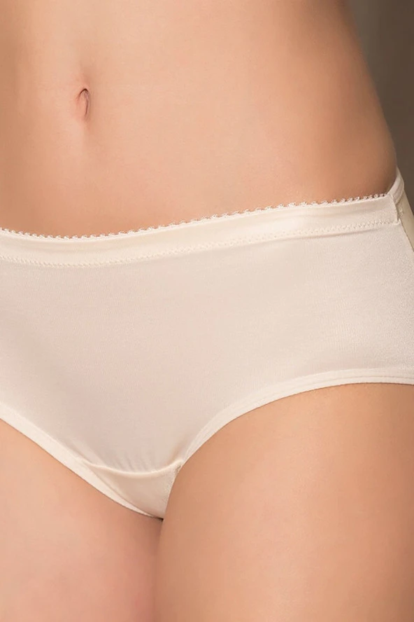 Kadın Ten Kalça Kaldıran Destekli Pop-Up Slip - 2