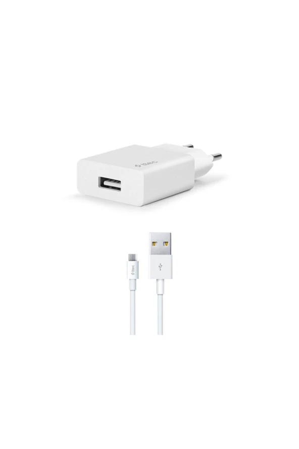 Global 2023 Smart Fast Charger 2.1A Apple Uyumlu Seyahat Şarj Aleti + Lightning USB Kablo WNE0636